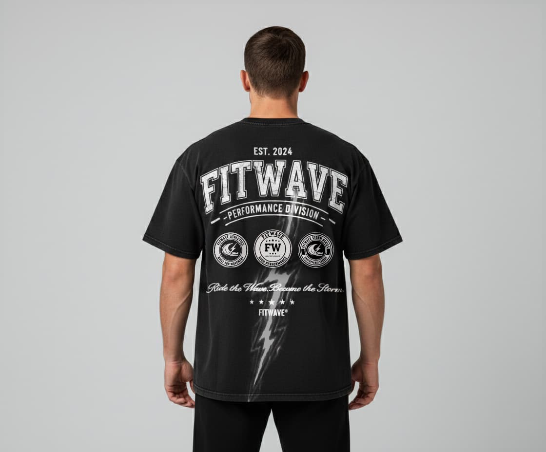 Emblem T-shirt — Back